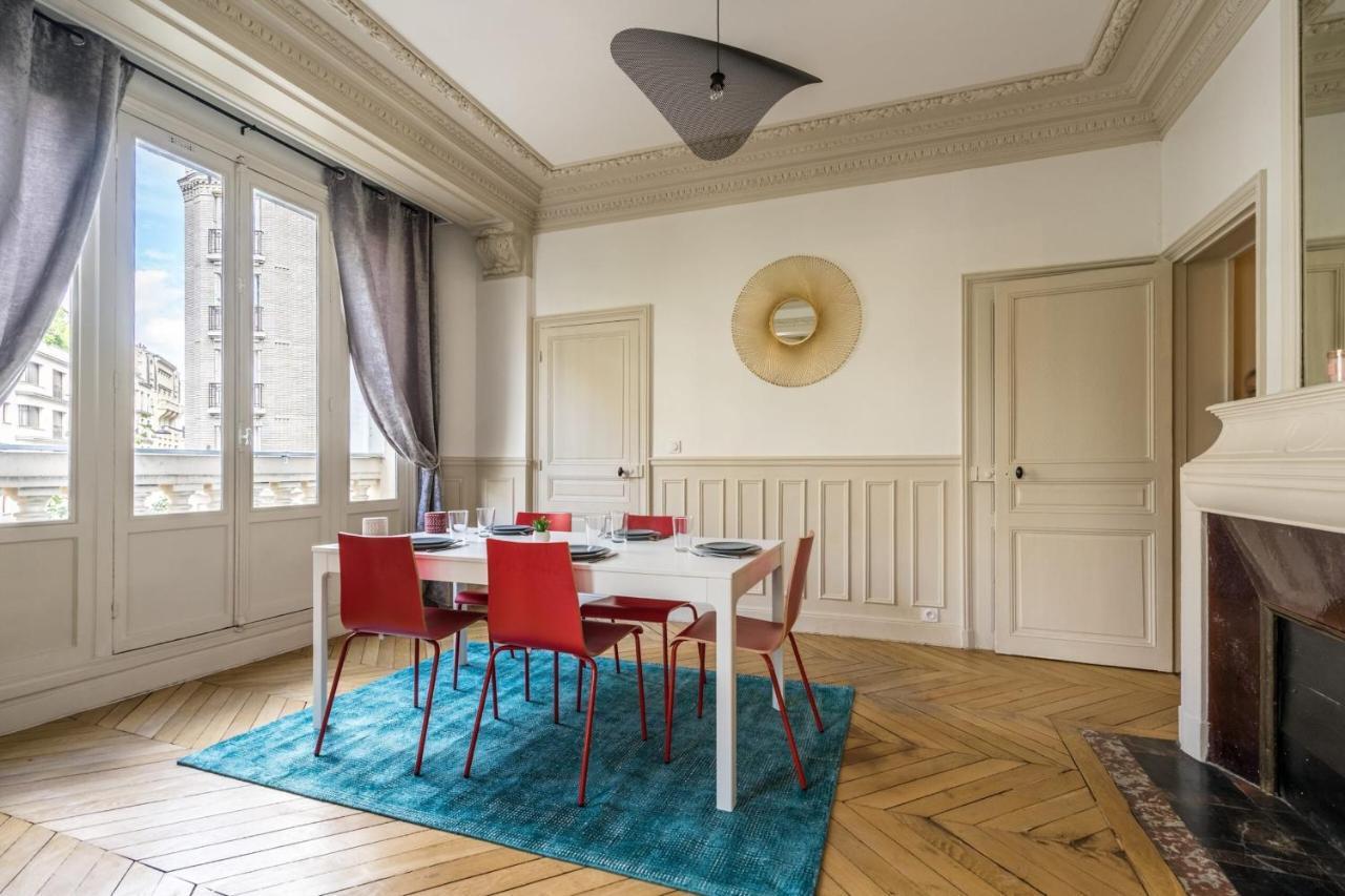 Charming Apartment Near Trocadero Paris Eksteriør billede
